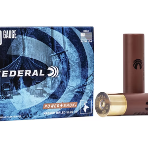 Federal Power-Shok Ammunition 10 Gauge 3-1/2" 1-3/4 oz Rifle Slug Box of 5