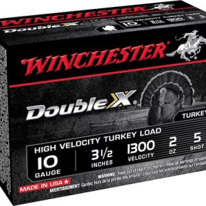 Winchester Double X Turkey Ammunition 10 Gauge 3-1/2" 2 oz #5 Copper Plated Shot Box of 10