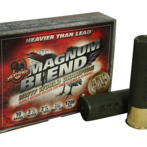 Hevi-Shot Magnum Blend Turkey Ammunition 10 Gauge 3-1/2" 2-3/8 oz #5, #6 and #7 Hevi-Shot High Velocity Non-Toxic Box of 5