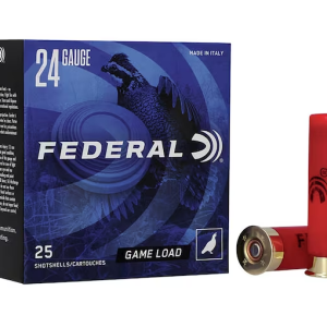 Federal Game Load Upland Ammunition 24 Gauge 2-1/2" 11/16 oz #8 Shot Box of 25