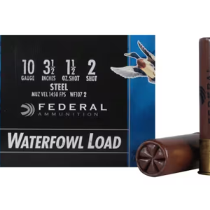 Federal Speed-Shok Ammunition 10 Gauge 3-1/2" 1-1/2 oz Non-Toxic Steel Shot