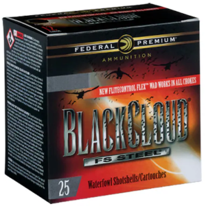 Federal Premium Black Cloud Ammunition 10 Gauge 3-1/2" 1-5/8 oz Non-Toxic FlightStopper Steel Shot