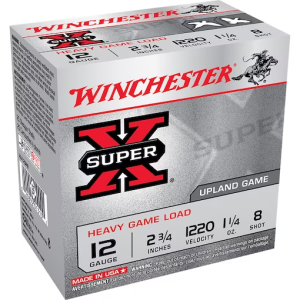 Winchester Super-X Heavy Game Load Ammunition 12 Gauge 2-3/4"