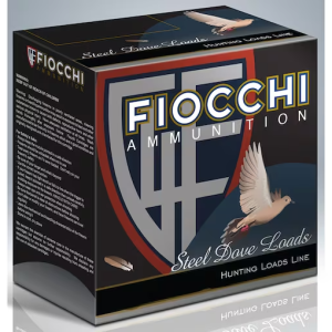 Fiocchi Dove and Quail Steel Ammunition 12 Gauge 2 3/4" #7 Non-Toxic Steel Shot