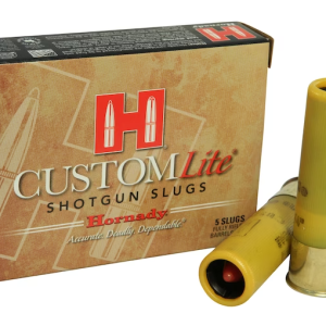Hornady Custom Lite Ammunition 20 Gauge 2-3/4" 250 Grain FTX Sabot Slug Box of 5