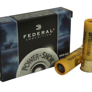 Federal Power-Shok Ammunition 20 Gauge 2-3/4" 3/4 oz Hollow Point Rifled Slug Box of 5