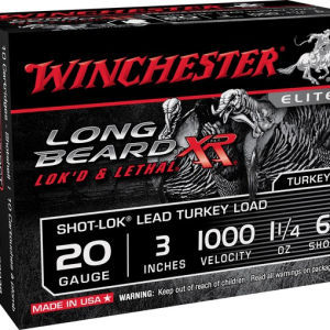 Winchester Long Beard XR Turkey Ammunition 20 Gauge Copper Plated Shot
