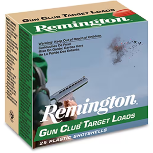 Remington Gun Club Target GC12L8 Ammunition 12 Gauge 2-3/4" 1-1/8 oz #8 Shot