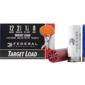 Federal Top Gun Wounded Warrior Ammunition 12 Gauge 2-3/4" 1-1/8 oz #8 Shot