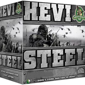 Hevi-Shot Hevi-Steel Ammunition 12 Gauge 2-3/4" 1-1/8 oz #4 Non-Toxic Shot