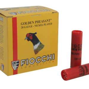 Fiocchi Golden Pheasant Ammunition 28 Gauge 2-3/4" 7/8 oz #6 Nickel Plated Shot Box of 25