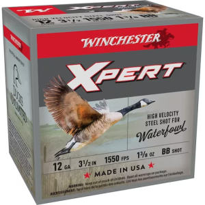 Winchester Xpert High Velocity Ammunition 12 Gauge Non-Toxic Steel Shot