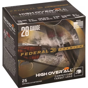 Federal Premium High Over All Ammunition 28 Gauge 2-3/4" 3/4 oz